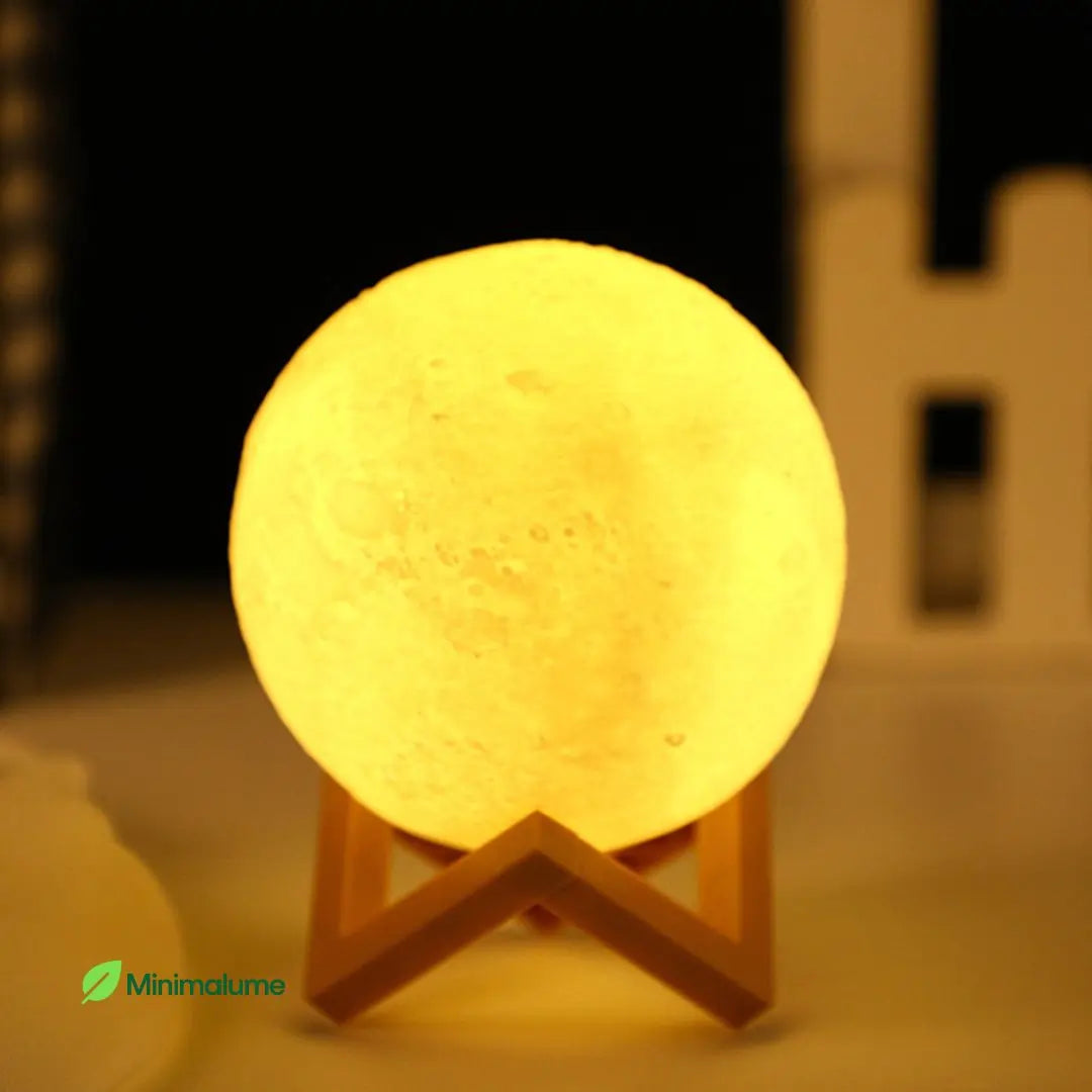 Um Toque de Lua para o Seu Lar — Umidificador Aromatizador Luminária 3D