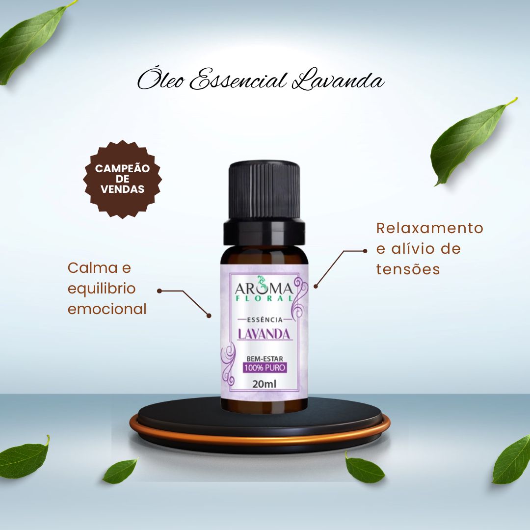Linha Completa  - Óleos Essenciais 100% Puros e Naturais