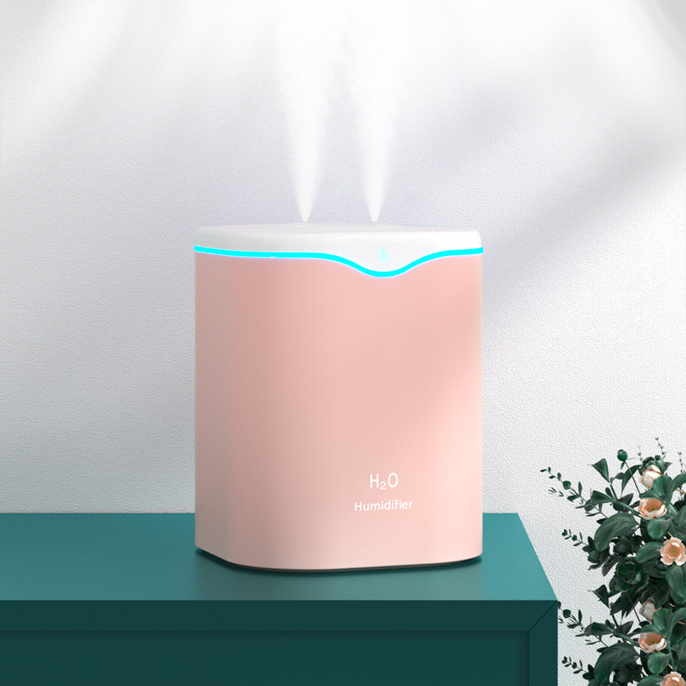 Umidificador Portátil 2 Litros – Silencioso, Seguro e Eficiente para um Sono Perfeito