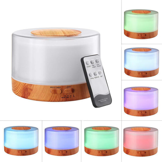 Difusor de Aroma LED RGB – Atmosfera Perfeita com Tecnologia Silenciosa
