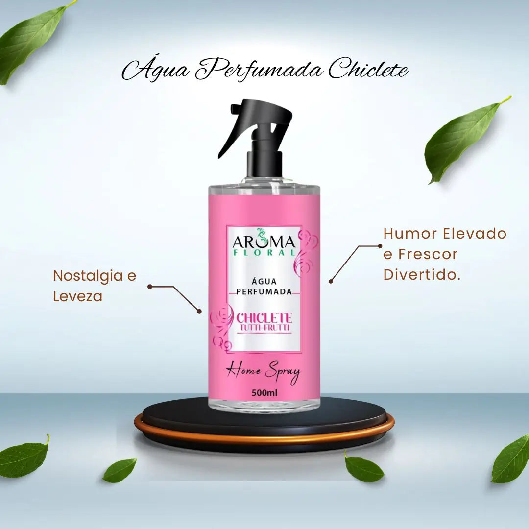 Água Perfumada para Tecidos Aroma Floral - 500ml