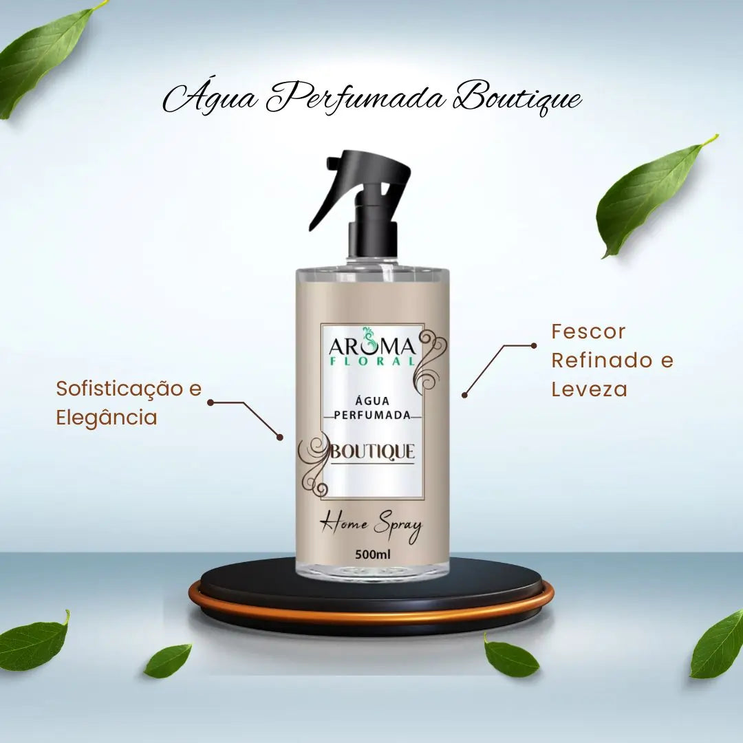 Água Perfumada para Tecidos Aroma Floral - 500ml