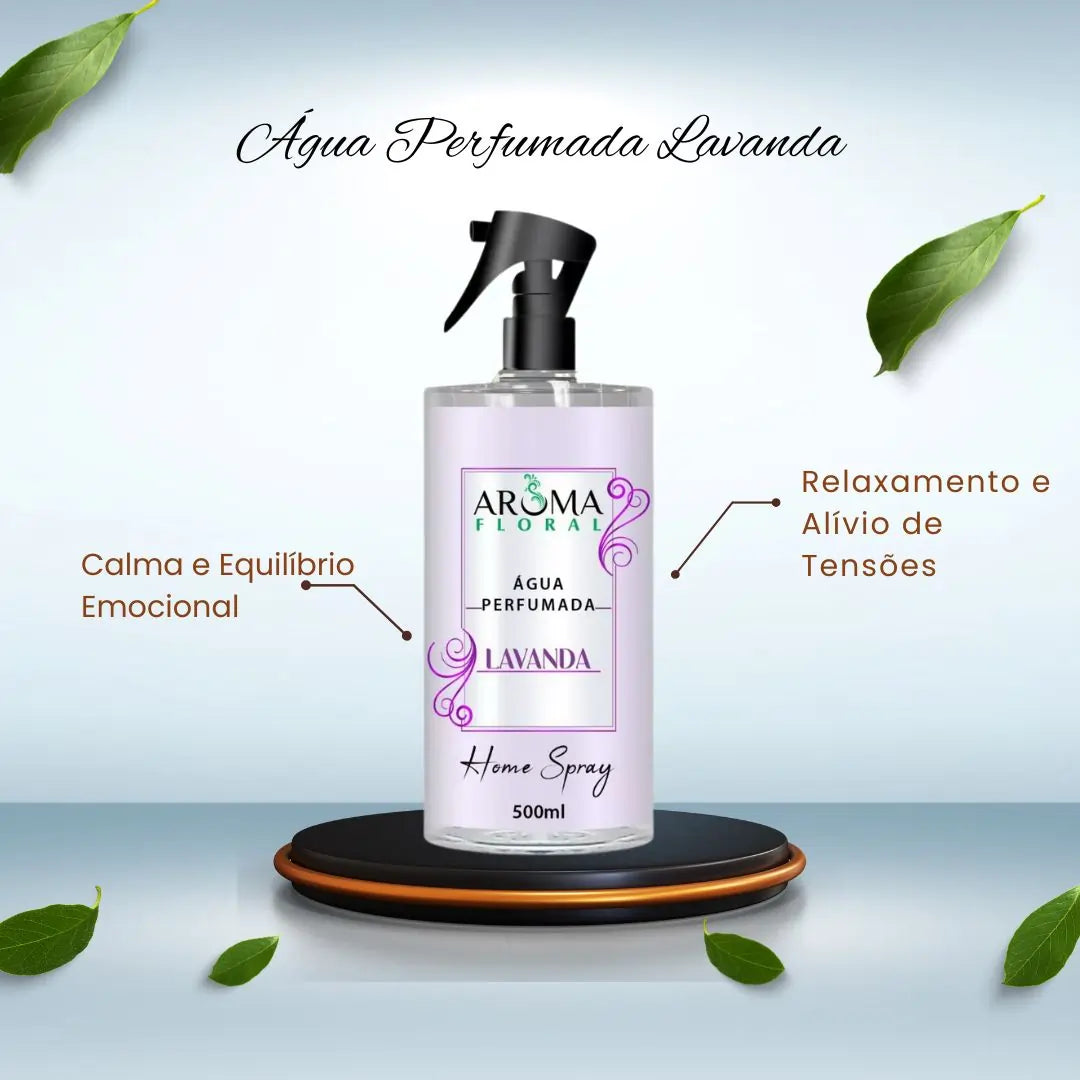Água Perfumada para Tecidos Aroma Floral - 500ml