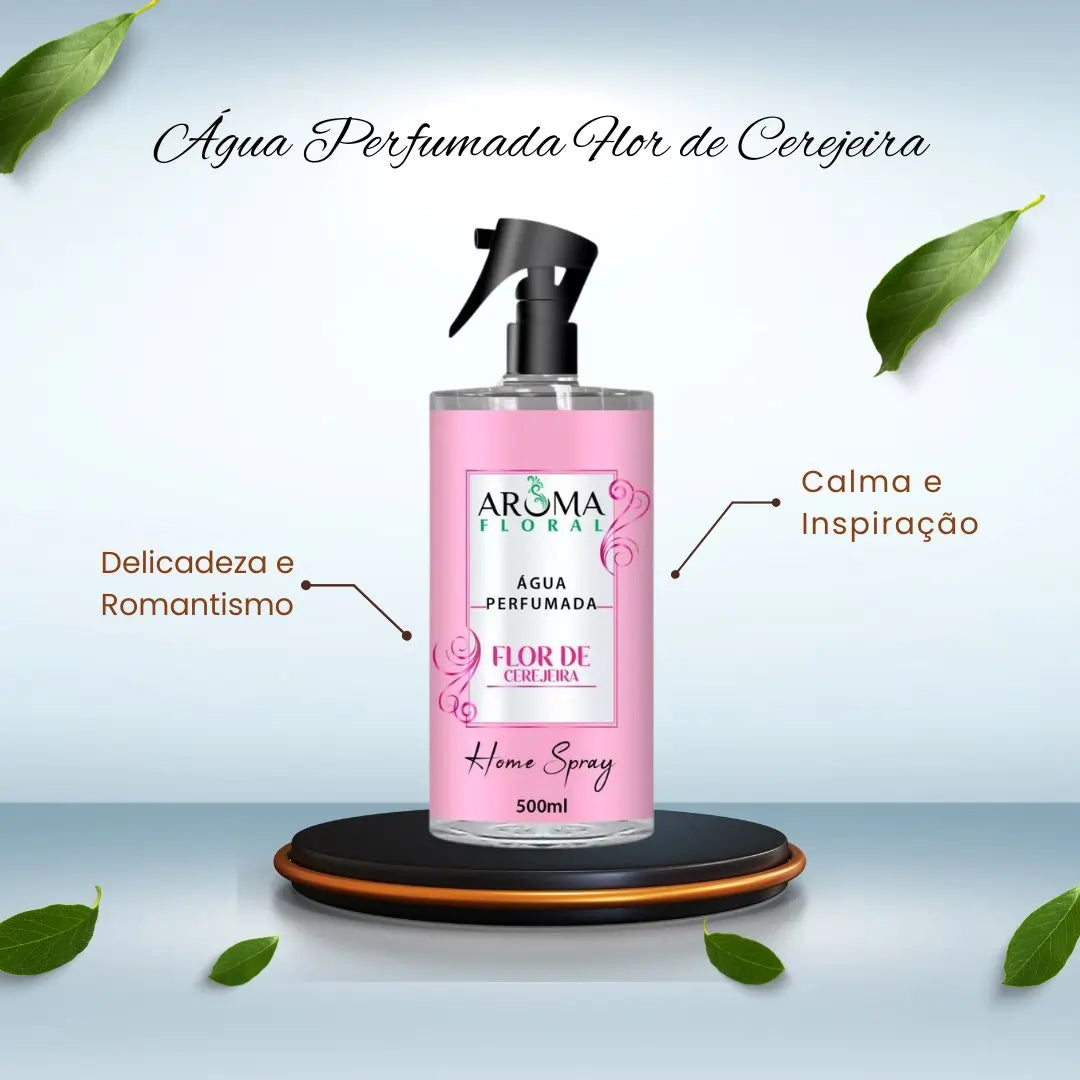 Água Perfumada para Tecidos Aroma Floral - 500ml