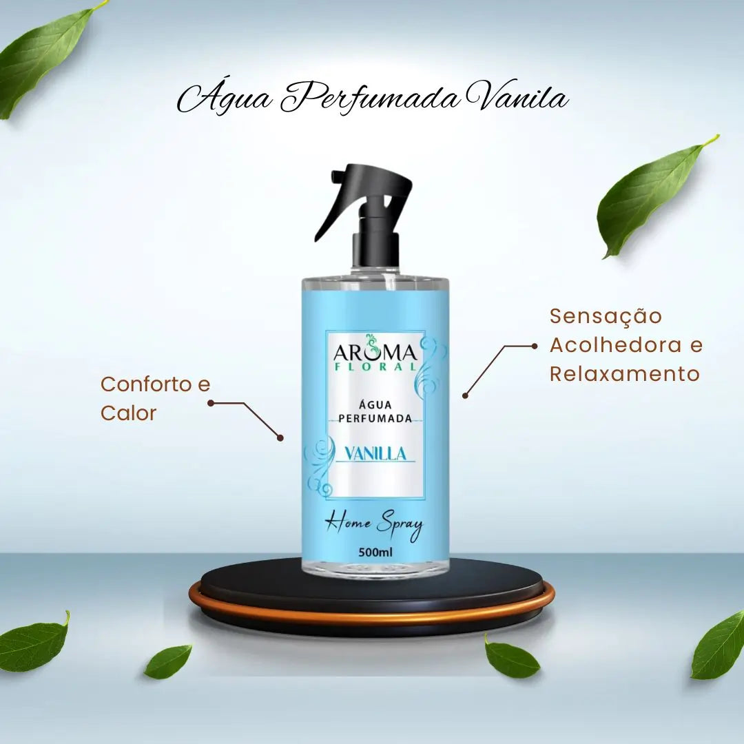 Água Perfumada para Tecidos Aroma Floral - 500ml