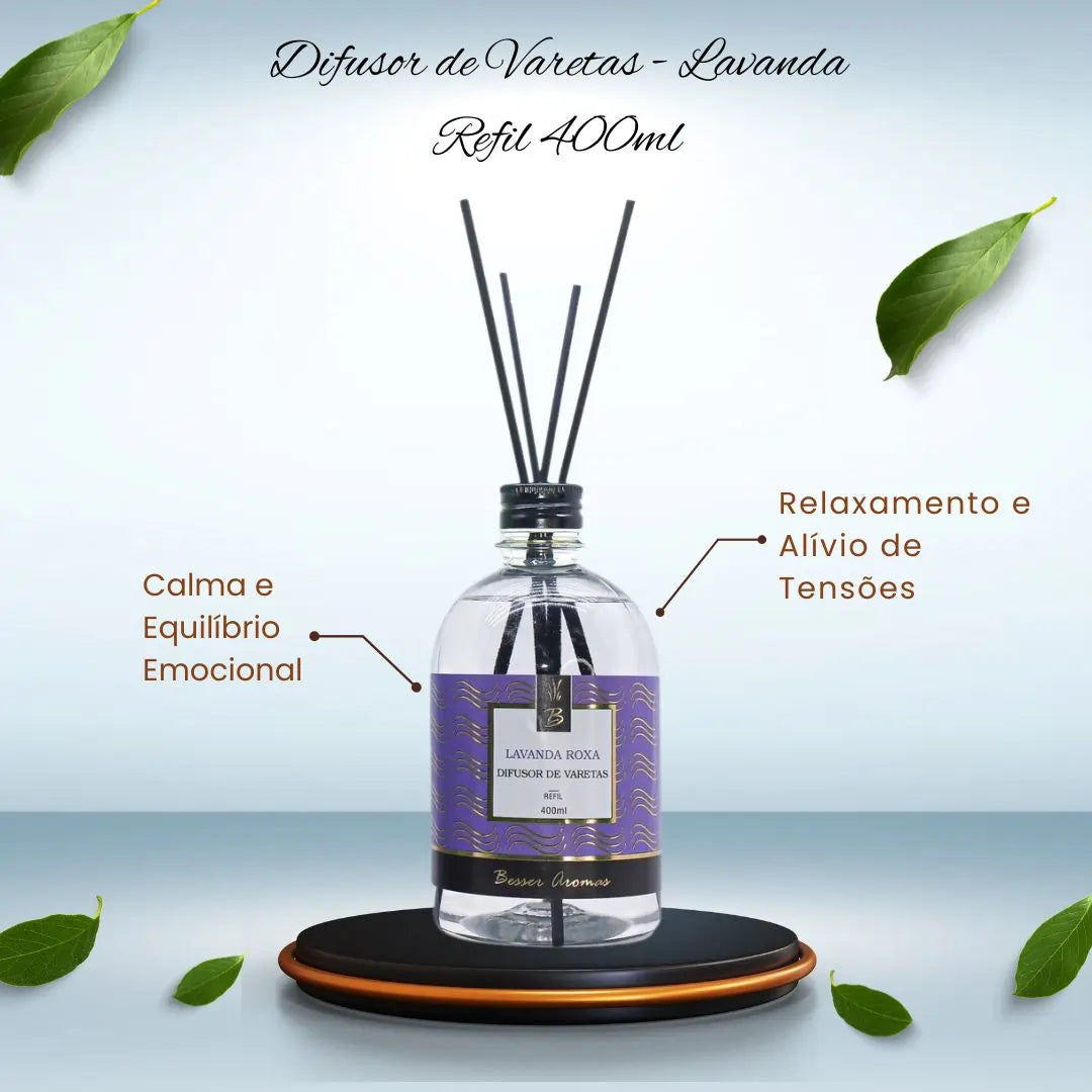 Difusor de Varetas Besser Aromas - 400ml