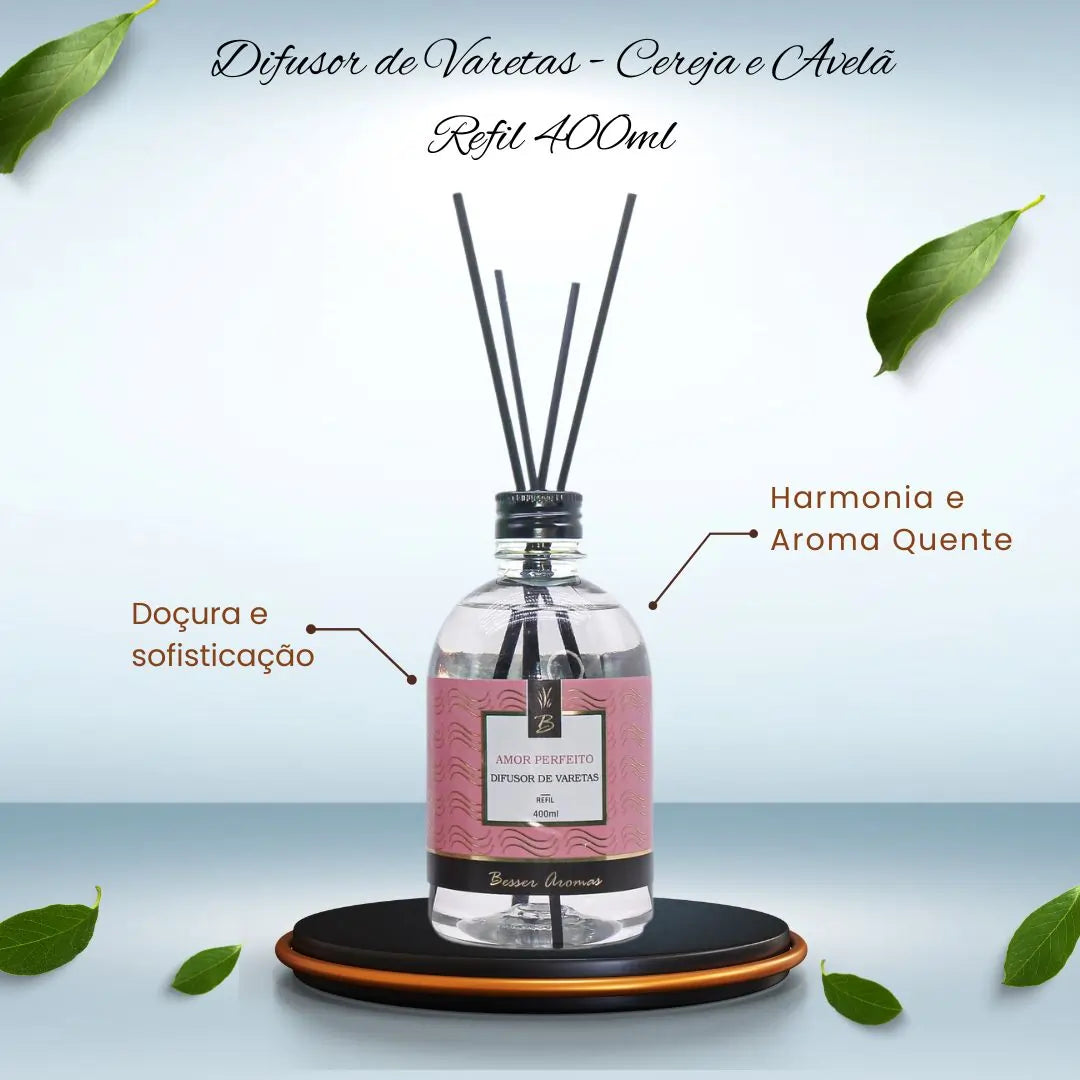 Difusor de Varetas Besser Aromas - 400ml